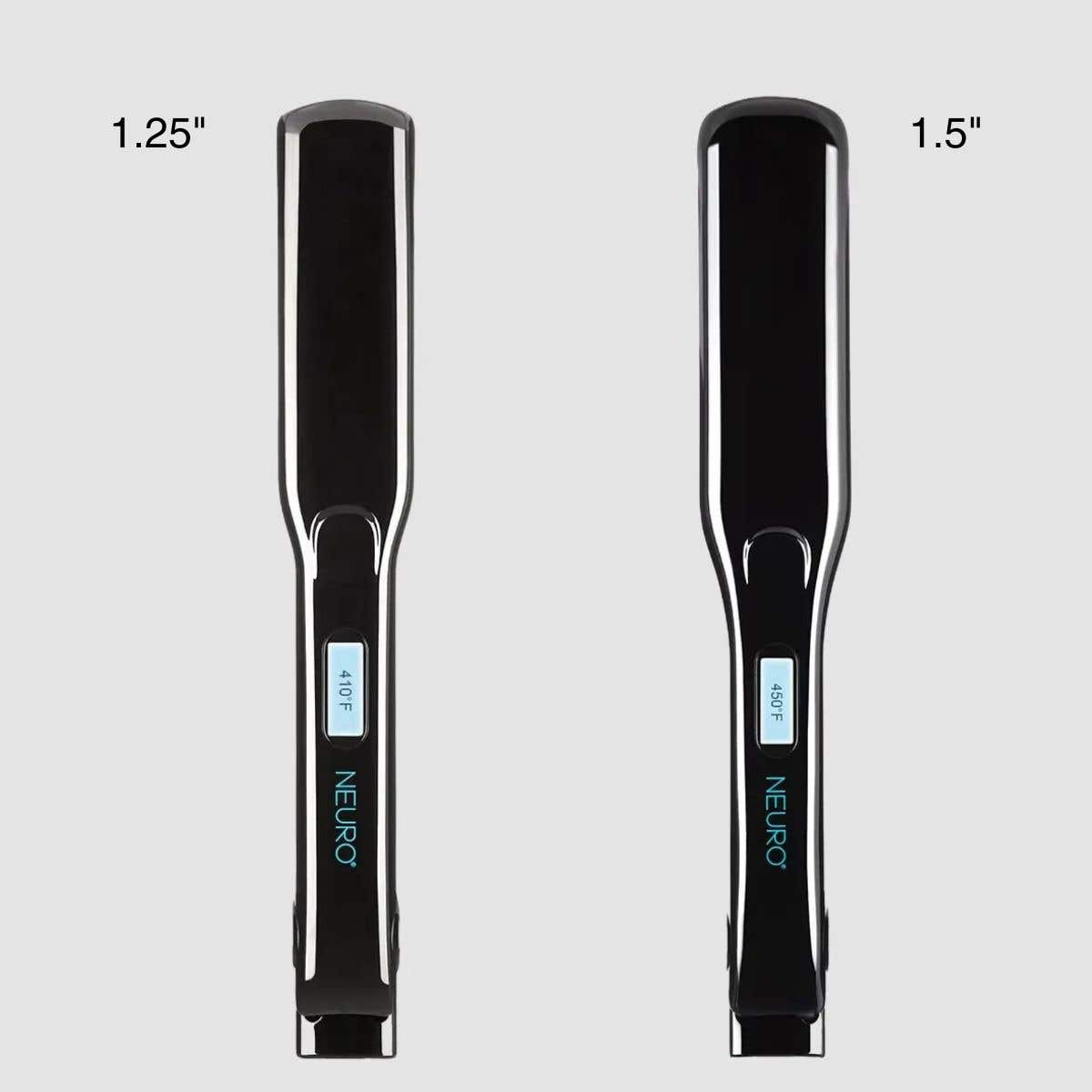Neuro Smooth Titanium Flat Iron - Professional Hair Straightener for Smooth, Shiny Hair - Perfect for Home, Salon & Travel Use
