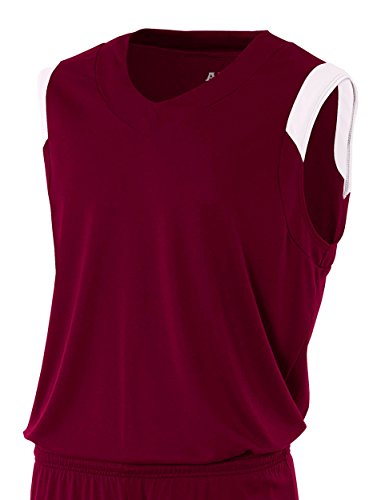 Maroon White