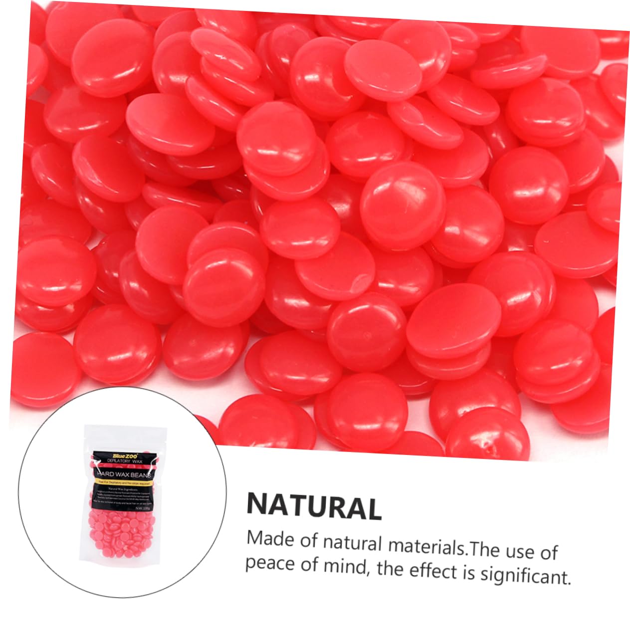 GLEAVI 2-Pack Hard Wax Beans & Wax Warmer Kit - Professional Hair Removal Wax for Face, Legs, Bikini & Body - Includes Waxing Strips & Double Wax Warmer Machine - Perfect for Salon, Spa & At-Home Use (Red)
