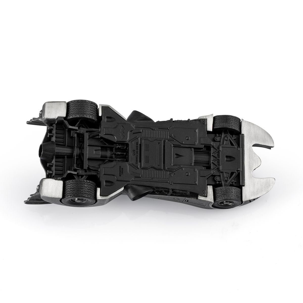 Royal Selangor DC Collection Pewter Batman Batmobile Figurine - Handcrafted Collectible Gift for Superhero Fans, Home Decor & Office Display