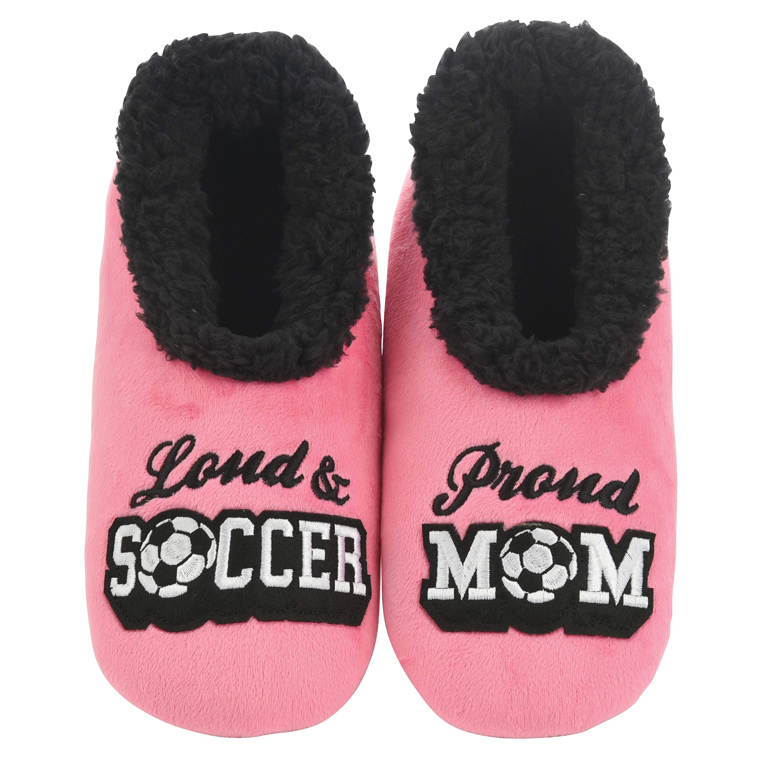 Cozy Non-Slip Fuzzy Slipper Socks for Women - Funny Pairable House Slippers by Snoozies | Perfect for Indoor Relaxation, Lounging & Gift Giving