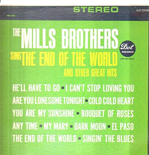 Sing the End of the World and Other Great Hits LP - Vinyl Record Album for Music Lovers | Perfect for Home Listening, Parties & Collector's Displays