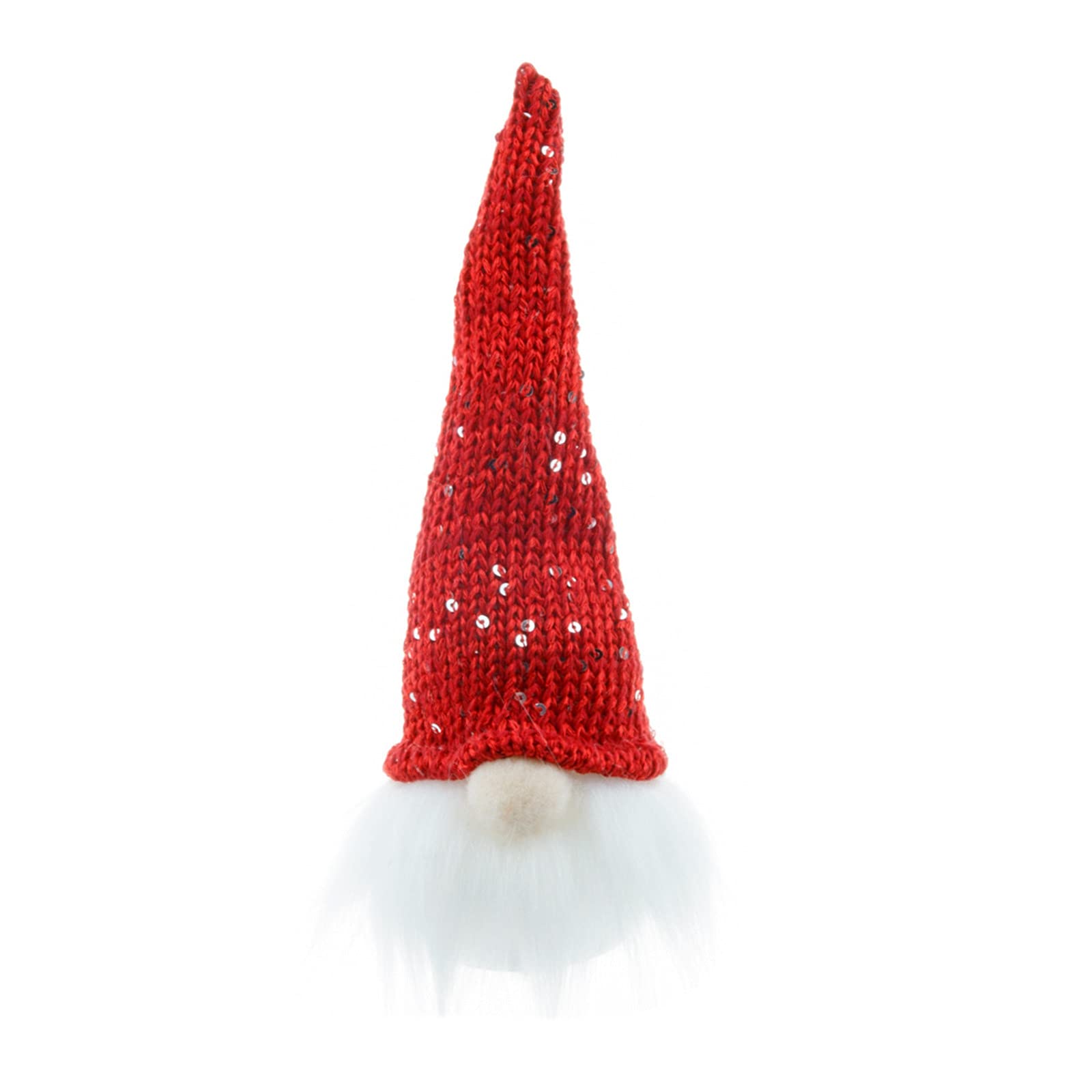 Faceless Luminous Dwarf Doll Christmas Tree Ornament - Glowing Pendant for Holiday Home Decor, Night Light, and Festive Gift