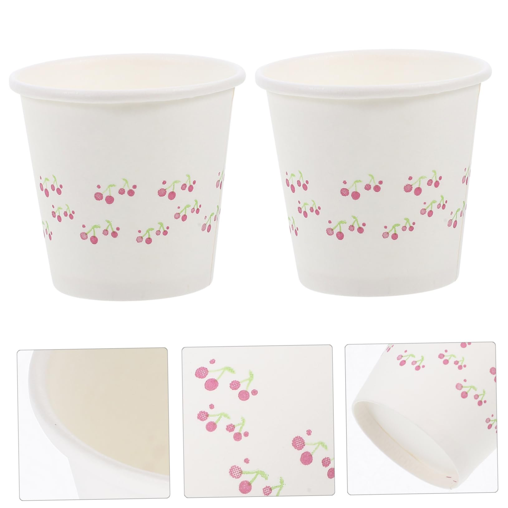VILLFUL 50ml Mini Disposable Paper Cups - 100 Pack for Juice, Water & Snacks Sampling | Perfect for Parties, Offices, Gatherings & Tasting Events | Eco-Friendly Small Cups for Beverage Tasting, Food Sampling & Catering
