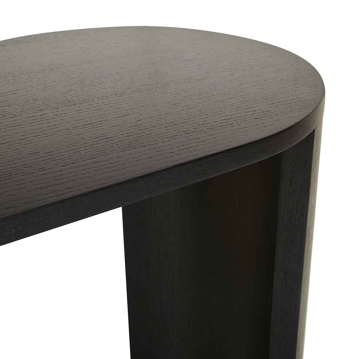 Classic Oval Console Table - Elegant Entryway & Living Room Furniture for Home Decor | Perfect for Hallway, Foyer & Apartment Decorating