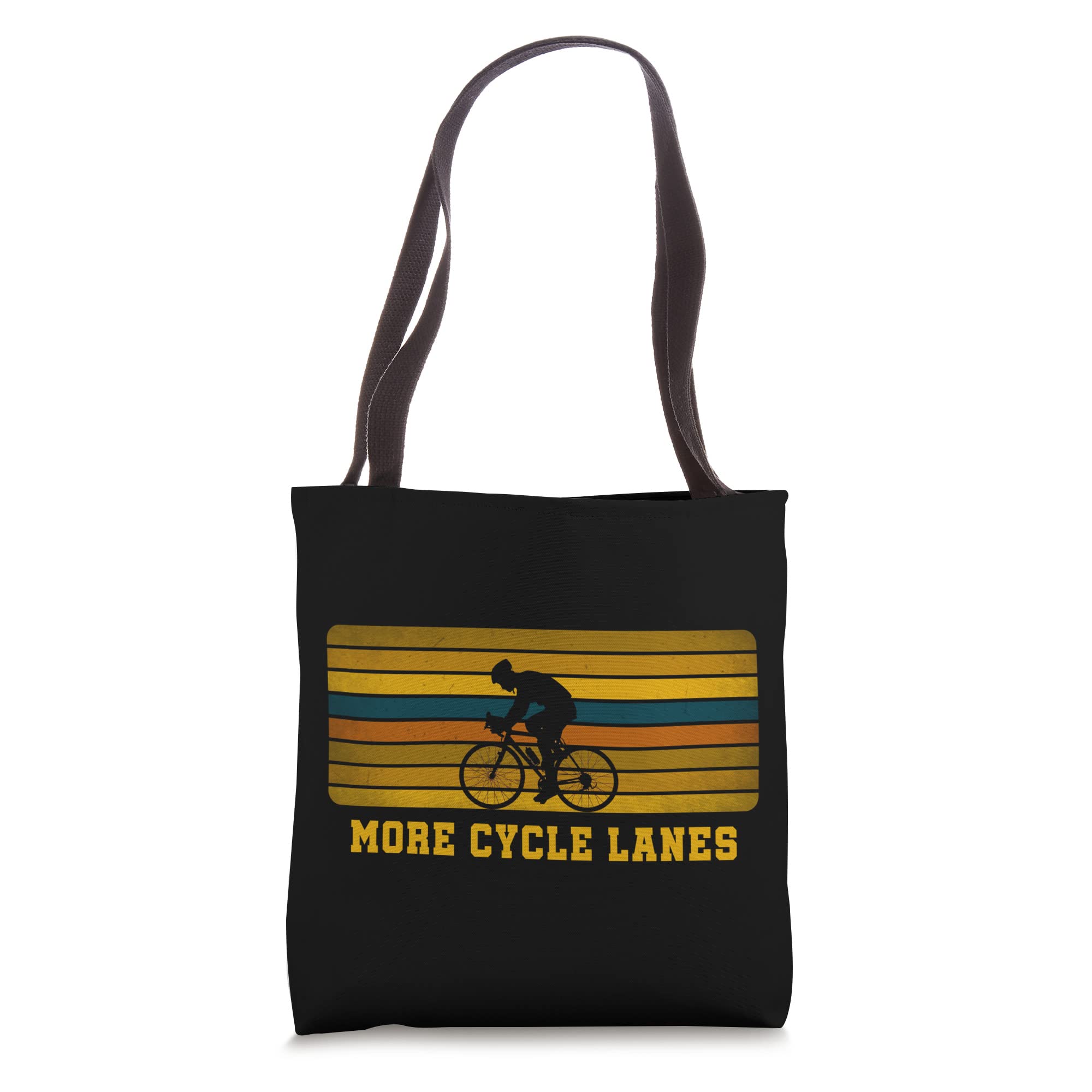 Cycling Bike Support Tote Bag - Durable & Eco-Friendly for Cyclists - Perfect for Commuting, Shopping & Bike Lane Advocacy