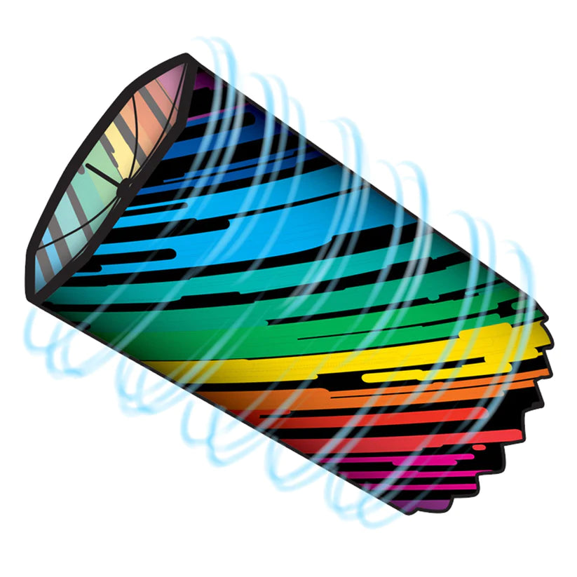 3D Spin Tube Kite - Colorful Outdoor Flying Toy for Kids & Adults - Perfect for Beach, Park, and Backyard Fun