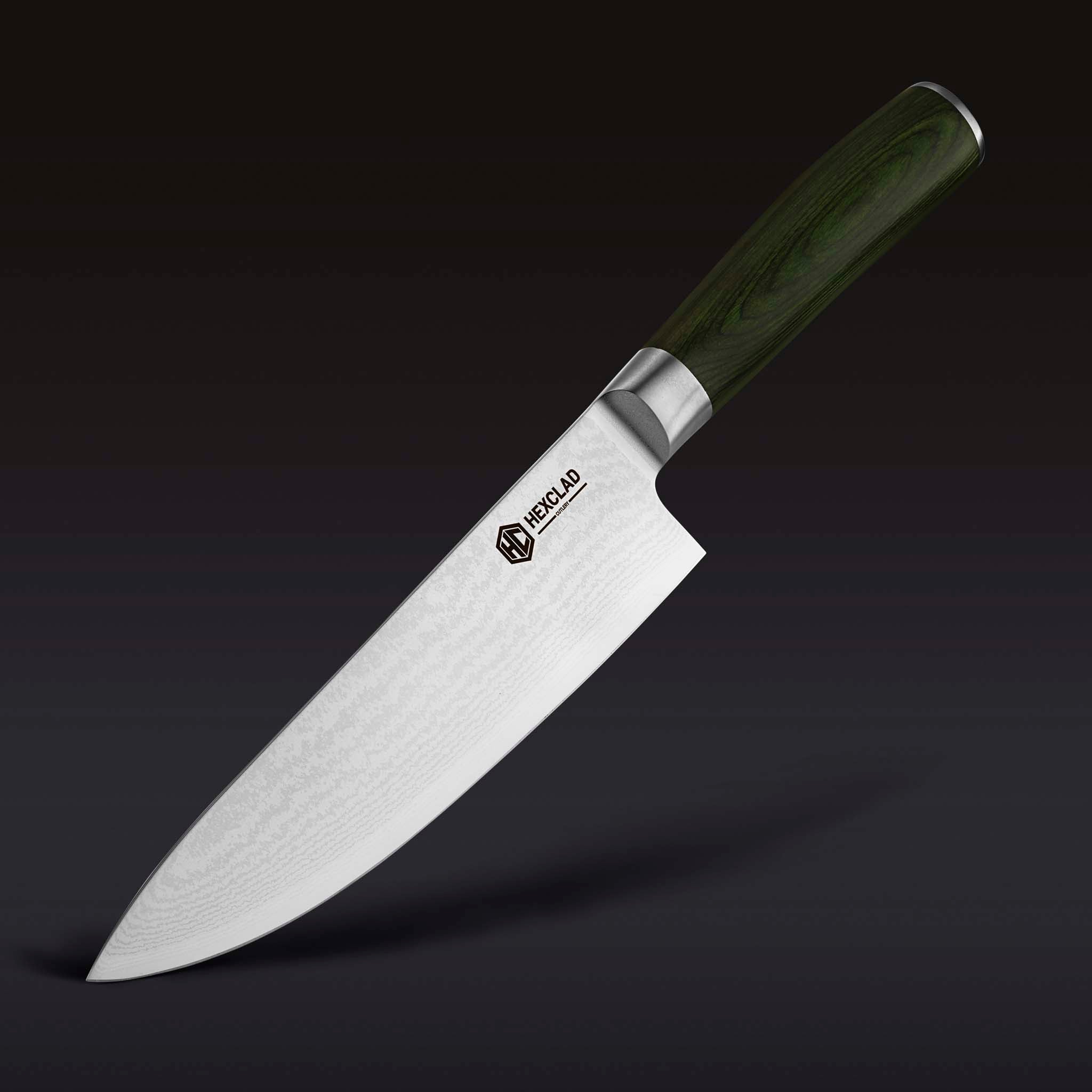 Premium Damascus Steel 20cm (8-inch) Chef Knife - Professional Kitchen Knife for Slicing, Dicing & Chopping - Perfect for Home Cooks & Professional Chefs