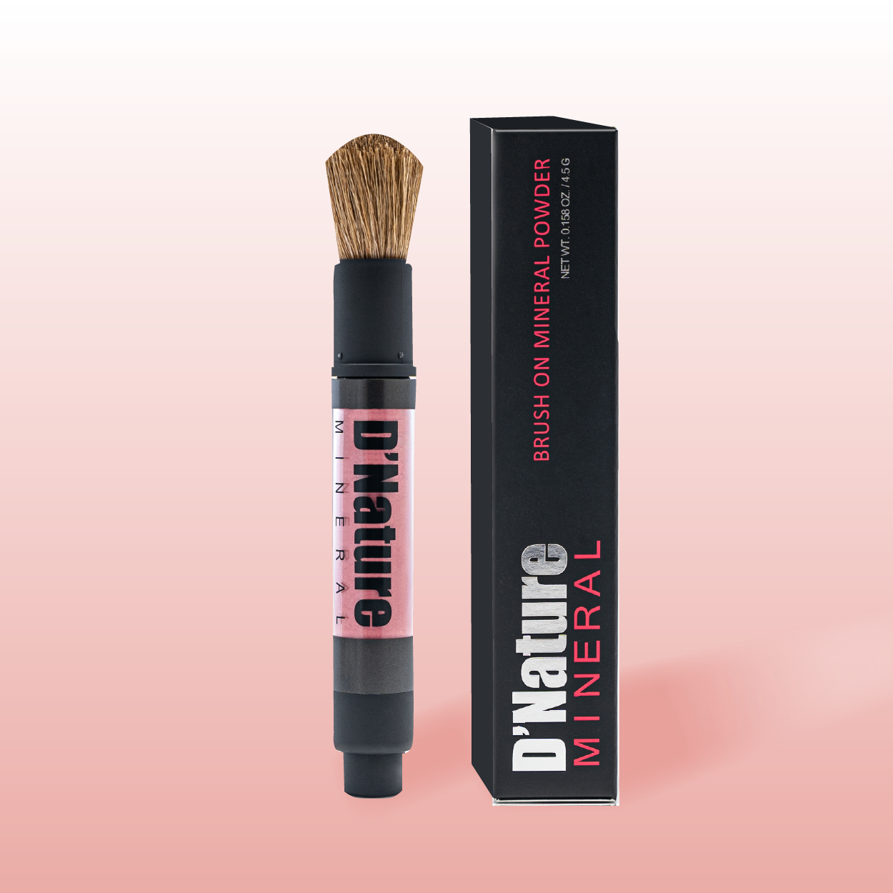 Natural Mineral Blush Brush - Vegan & Cruelty-Free Makeup Brush for Flawless Blush Application | Perfect for Everyday Makeup & Professional Makeup Kits