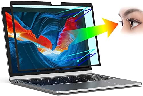 ZOEGAA 16.2 Inch MacBook Pro Screen Protector (2021-2024 Models) - Anti Blue Light & Anti Glare Eye Protection Film for M1/M2/M3/M4 Pro/Max Chips - Perfect for Office Work & Nighttime Use