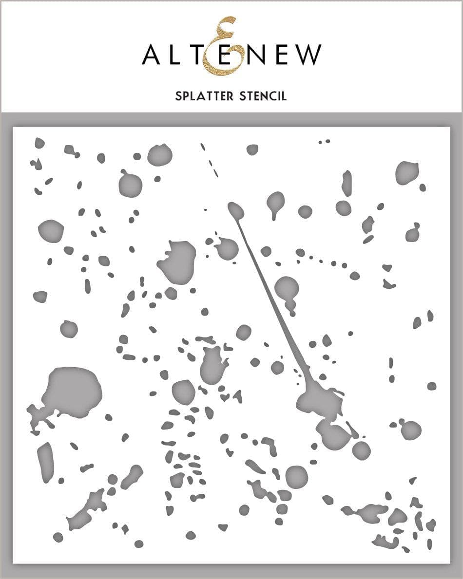 Creative Splatter Stencil Kit for DIY Painting - Reusable Art Templates for Canvas, Walls & Furniture - Perfect for Halloween, Street Art & Home Decor Projects