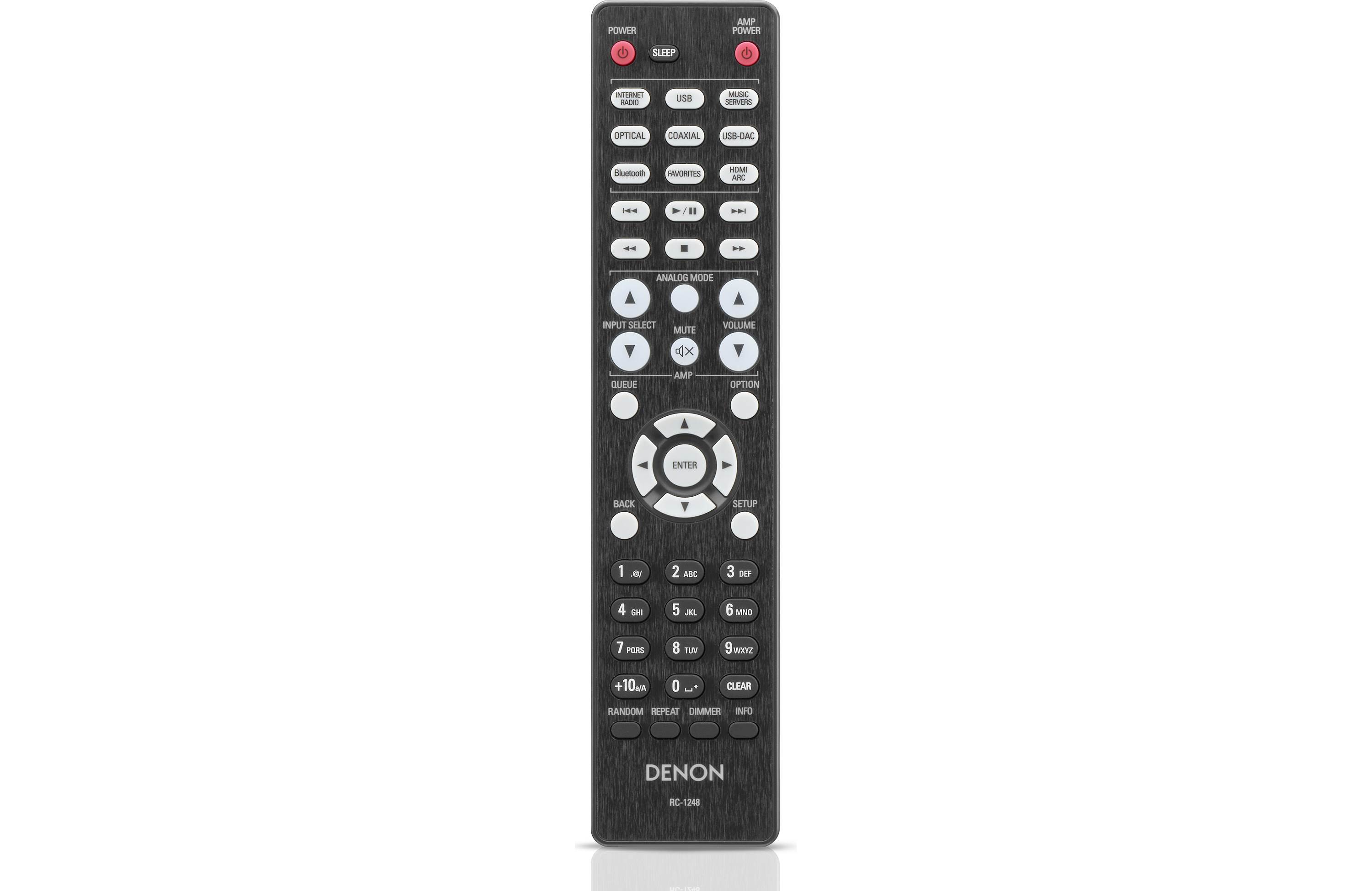 Denon DNP-2000NE Hi-Res Audio Network Streamer with HEOS Built-in | Wireless Music Streaming for Home Theater & Multi-Room Audio | Open Box Condition