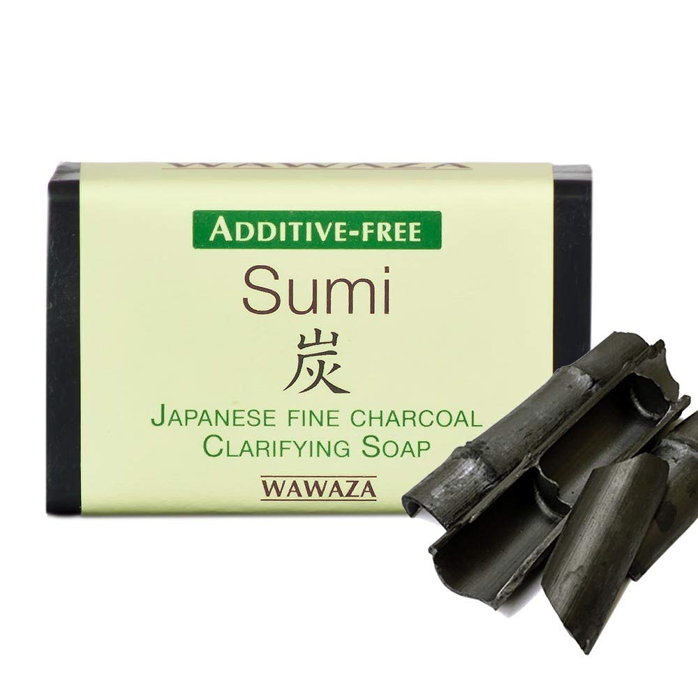Japanese Fine Charcoal Clarifying Soap - Deep Cleansing & Detoxifying Facial Bar for Acne-Prone & Oily Skin | Perfect for Daily Skincare Routine & Spa Treatments