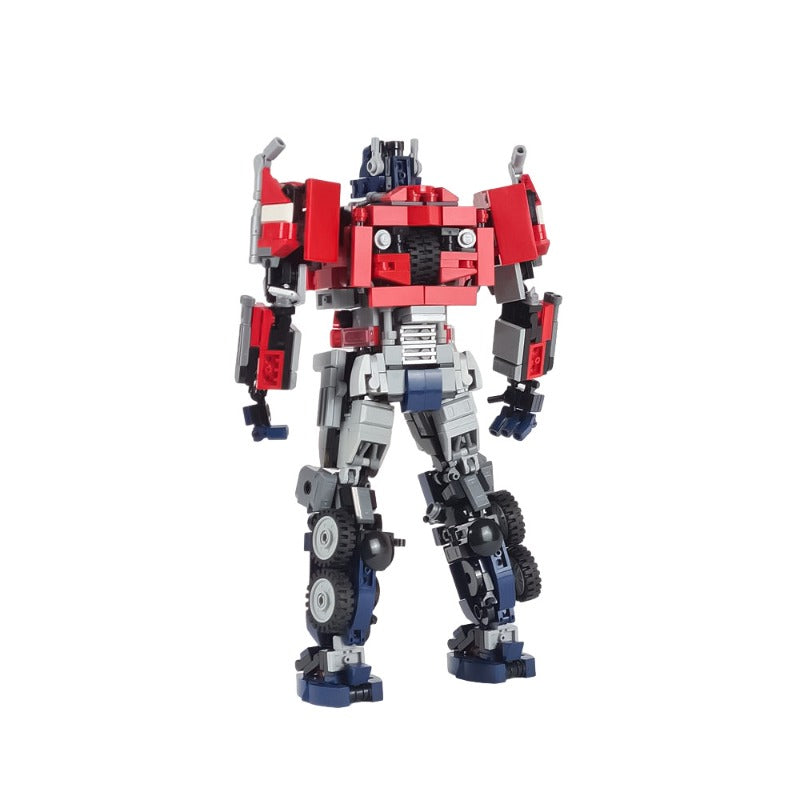827pcs MOC 157017 Optimus Prime Bumblebee Movie Building Blocks Set - Gobricks Version - Transformers Toy for Kids & Adults - Perfect for Collectors, Gifts, and Creative Play