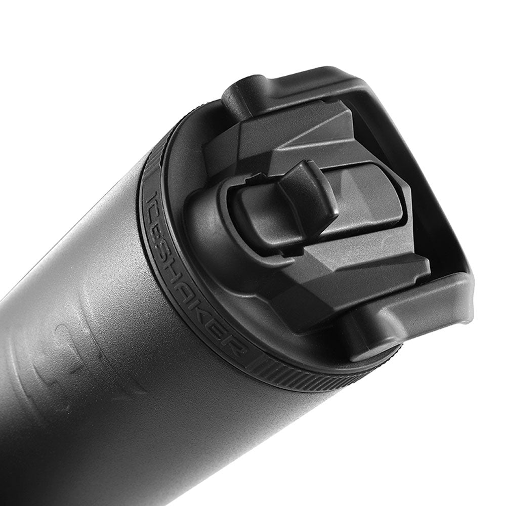 14oz Sport Water Bottle - Black | Leak-Proof & Durable for Gym, Hiking & Outdoor Activities