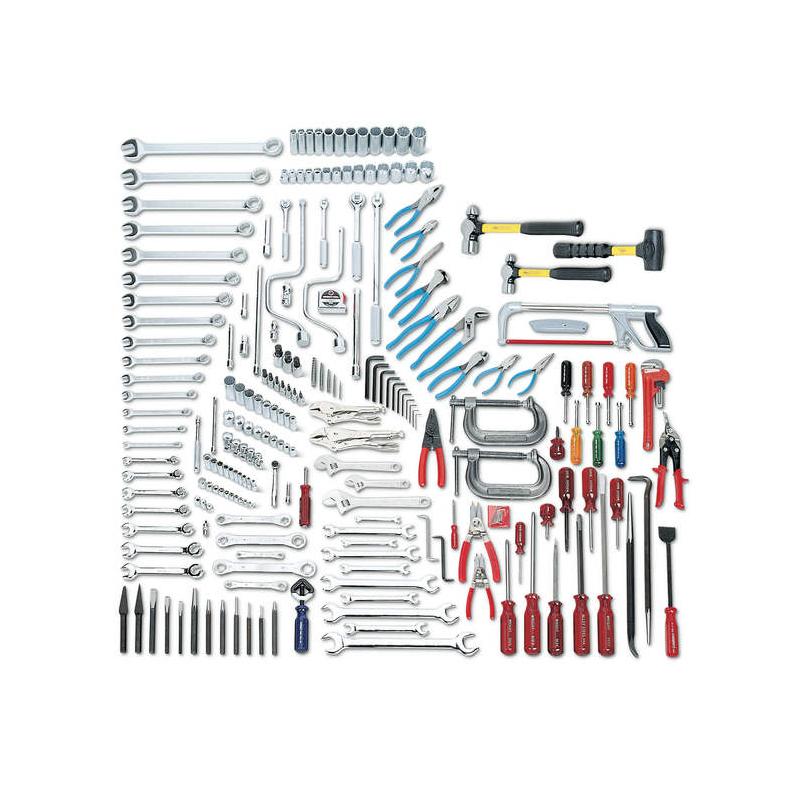 Wright Tool 131 - 218 Piece Intermediate Tool Set for Mechanics, DIY & Home Repair | Professional Grade Hand Tools for Automotive, Construction & Maintenance