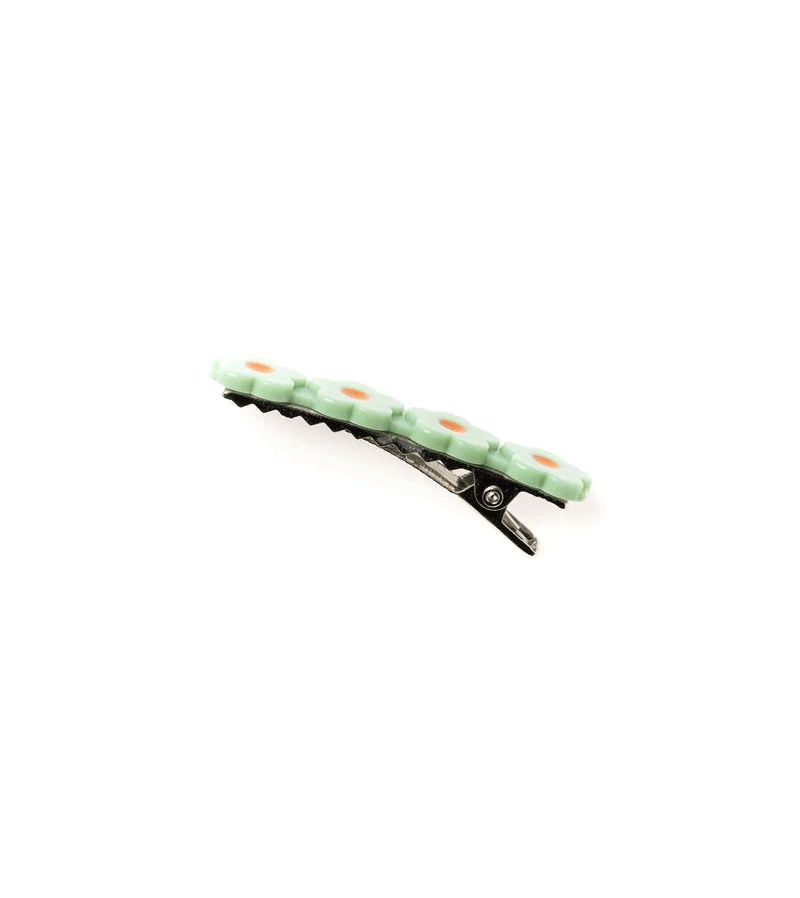 Wunderkin Celery Flower Hair Clip - Elegant Floral Hair Accessory for Women & Girls | Perfect for Weddings, Parties & Everyday Wear
