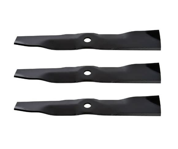 91-381 Replacement Lawn Mower Blades for John Deere GT242 GT262 GT275 LX172 LX173 - 48 Inch Cutting Deck - Durable Mulching & Bagging Blades for Professional Lawn Care & Landscaping