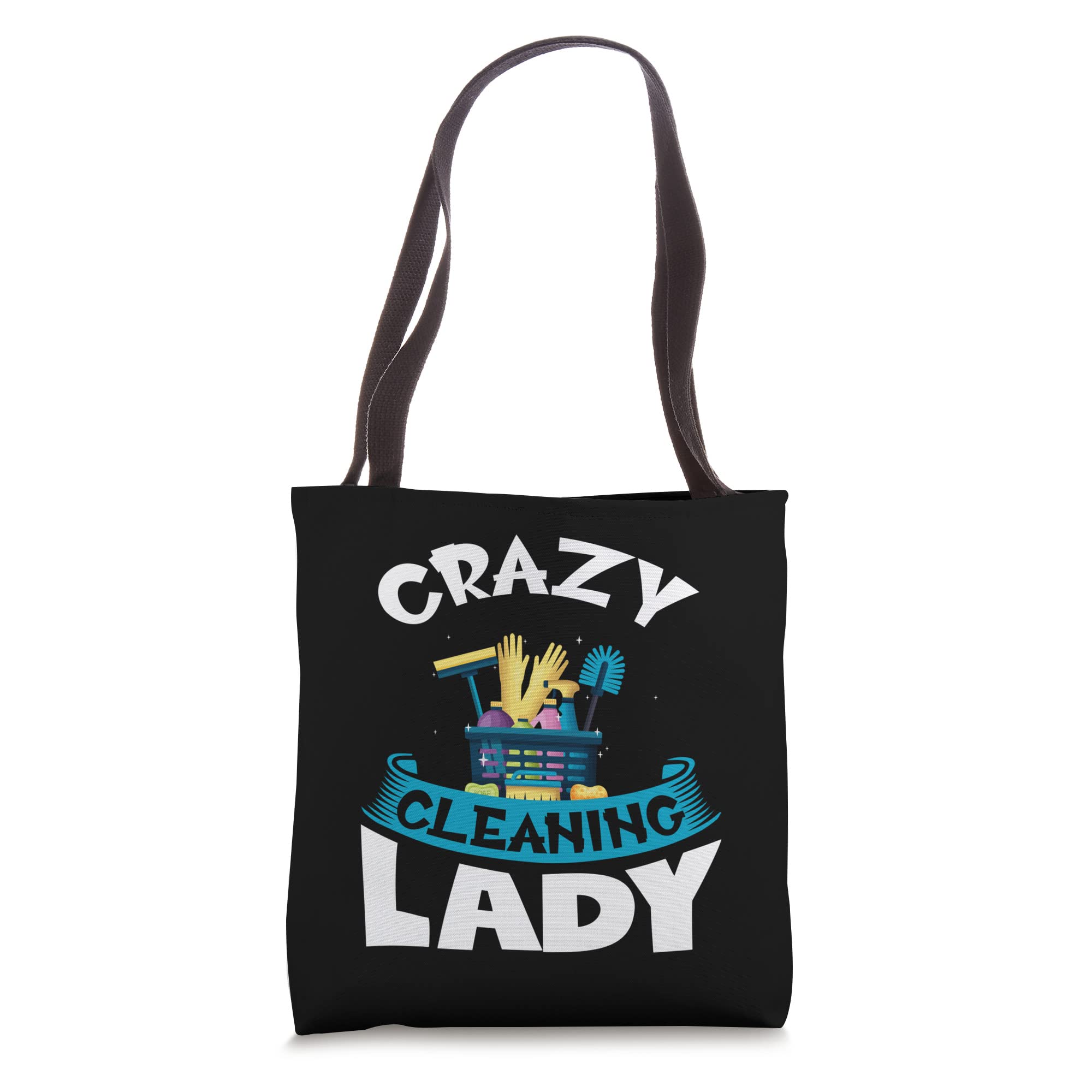 Funny Cleaning Tote Bag for Housekeepers & Cleaning Lovers - Perfect for Housework & Gifts