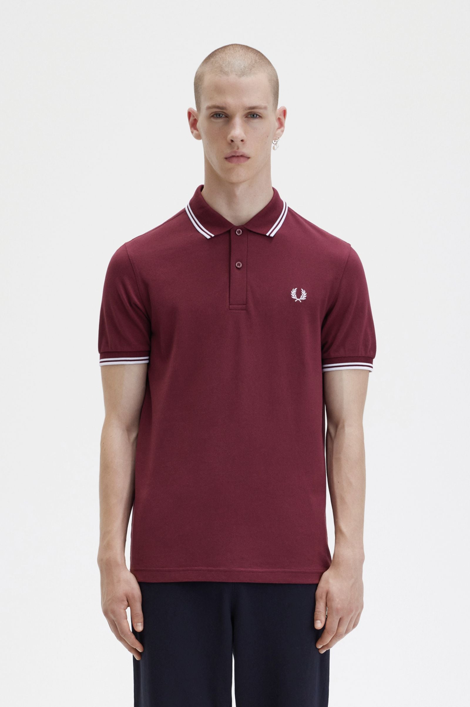 Fred Perry Twin Tipped Polo Shirt for Men & Women | Classic Cotton Knit Casual & Sporty Shirts | Perfect for Golf, Tennis & Everyday Wear