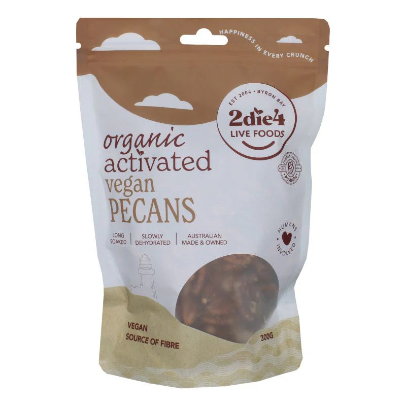 Organic Activated Pecans for Baking & Snacking | Raw, Nutrient-Rich Superfood | Perfect for Trail Mix, Salads & Healthy Desserts