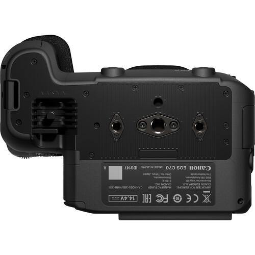 Canon EOS C70 4K Cinema Camera with RF Lens Mount - Professional Video Recording for Filmmaking, Vlogging & Live Streaming