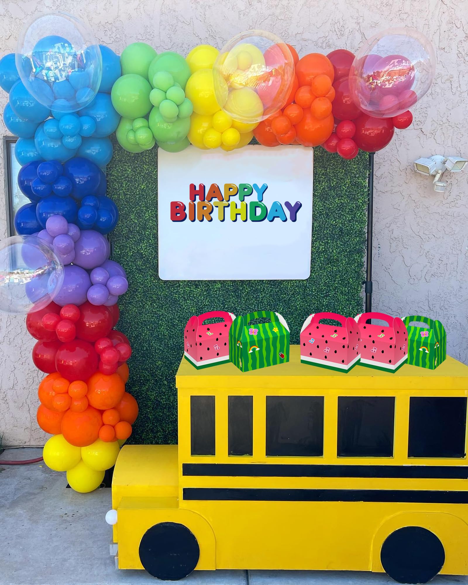 16 Pcs Watermelon Themed Party Candy Bags | Cute Melon Goodie Gift Boxes for Birthday Party Favors & Decorations | Perfect for Summer BBQs, Kids Birthday Parties & Baby Showers