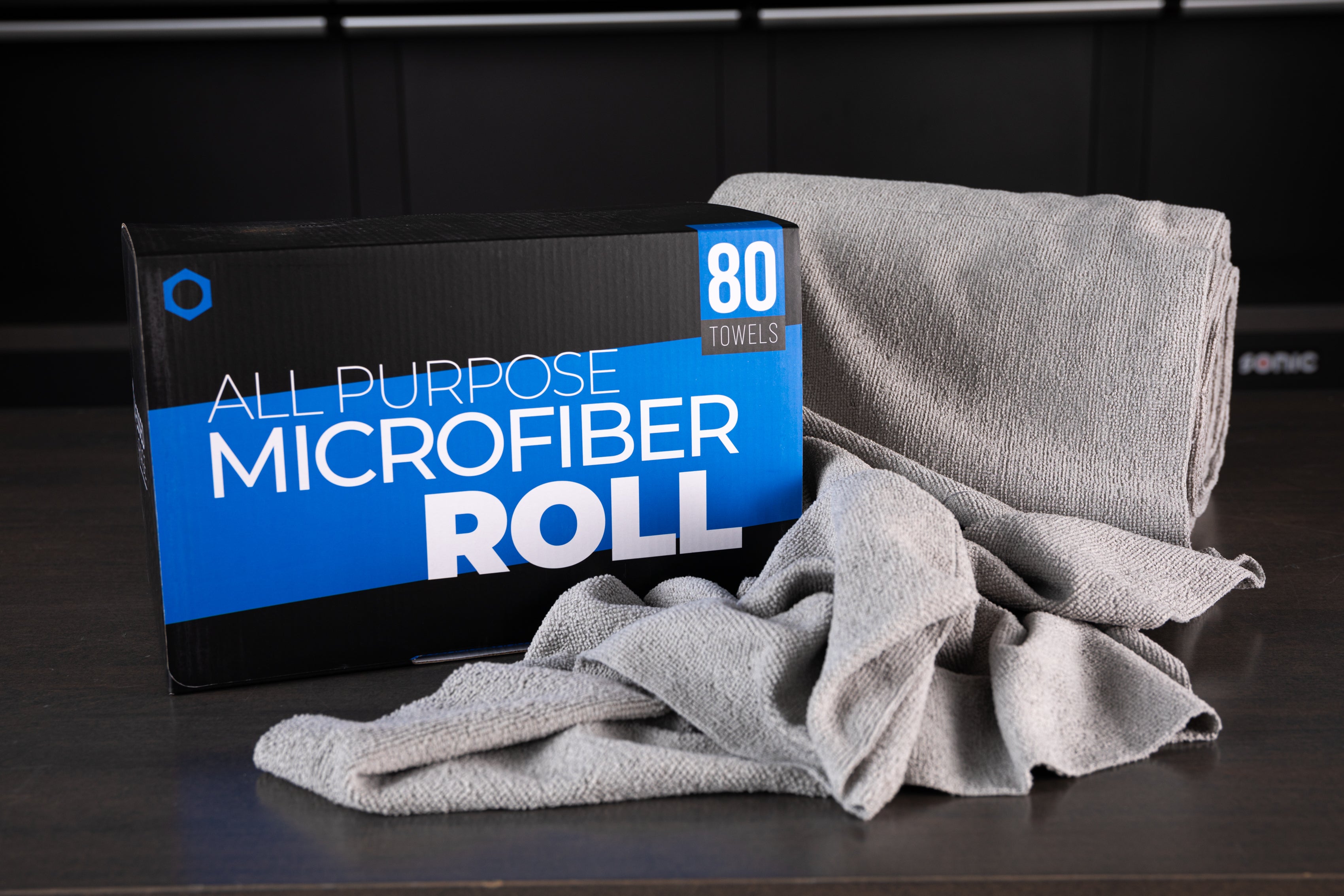 Premium All-Purpose Microfiber Cleaning Roll - Super Absorbent & Lint-Free for Cars, Home & Electronics - Obsessed Garage Approved