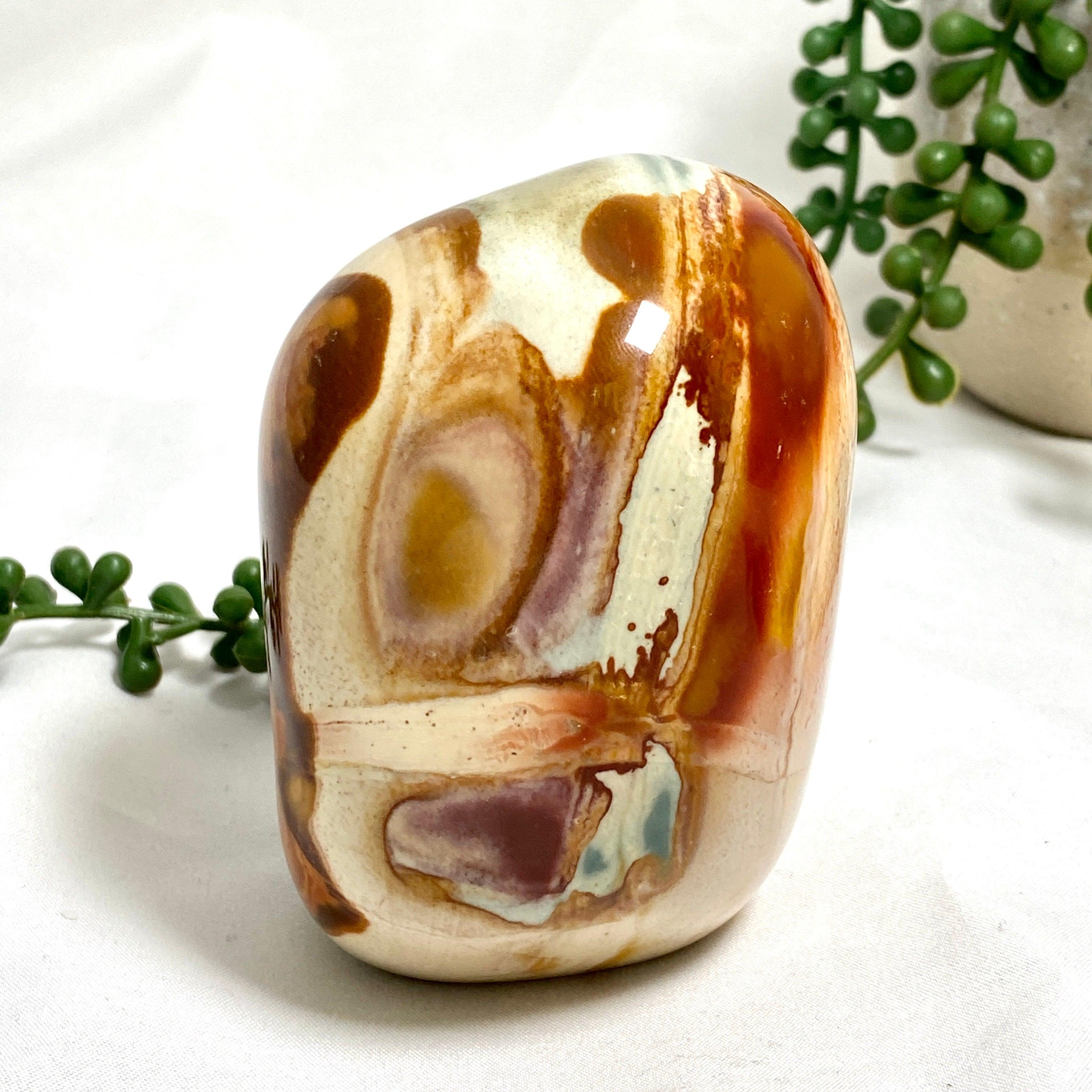 CR3068 Polychrome Jasper Freeform - 650g Natural Stone for Jewelry Making, Crystal Healing & Home Decor