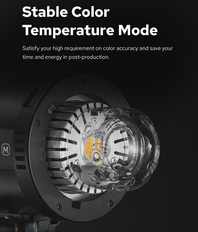 Godox QT600III 600Ws Studio Flash Monolight - Professional Photography Lighting for Portraits, Product Shots & Commercial Use