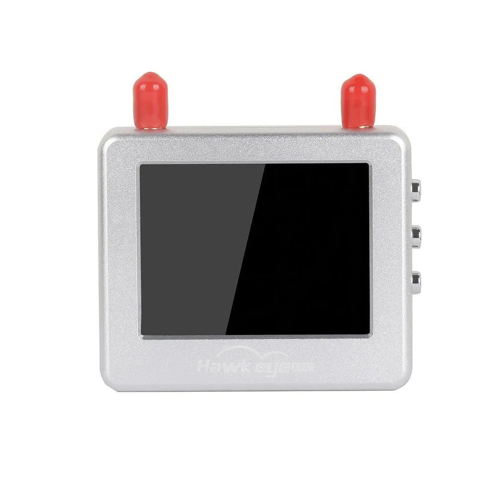 Hawkeye Master 2 FPV Monitor - 2.5 Inch HD 960×240 Display, 5.8G Wireless Receiver for Drone Racing & Aerial Photography - Perfect for FPV Goggles, Quadcopters, and RC Aircraft