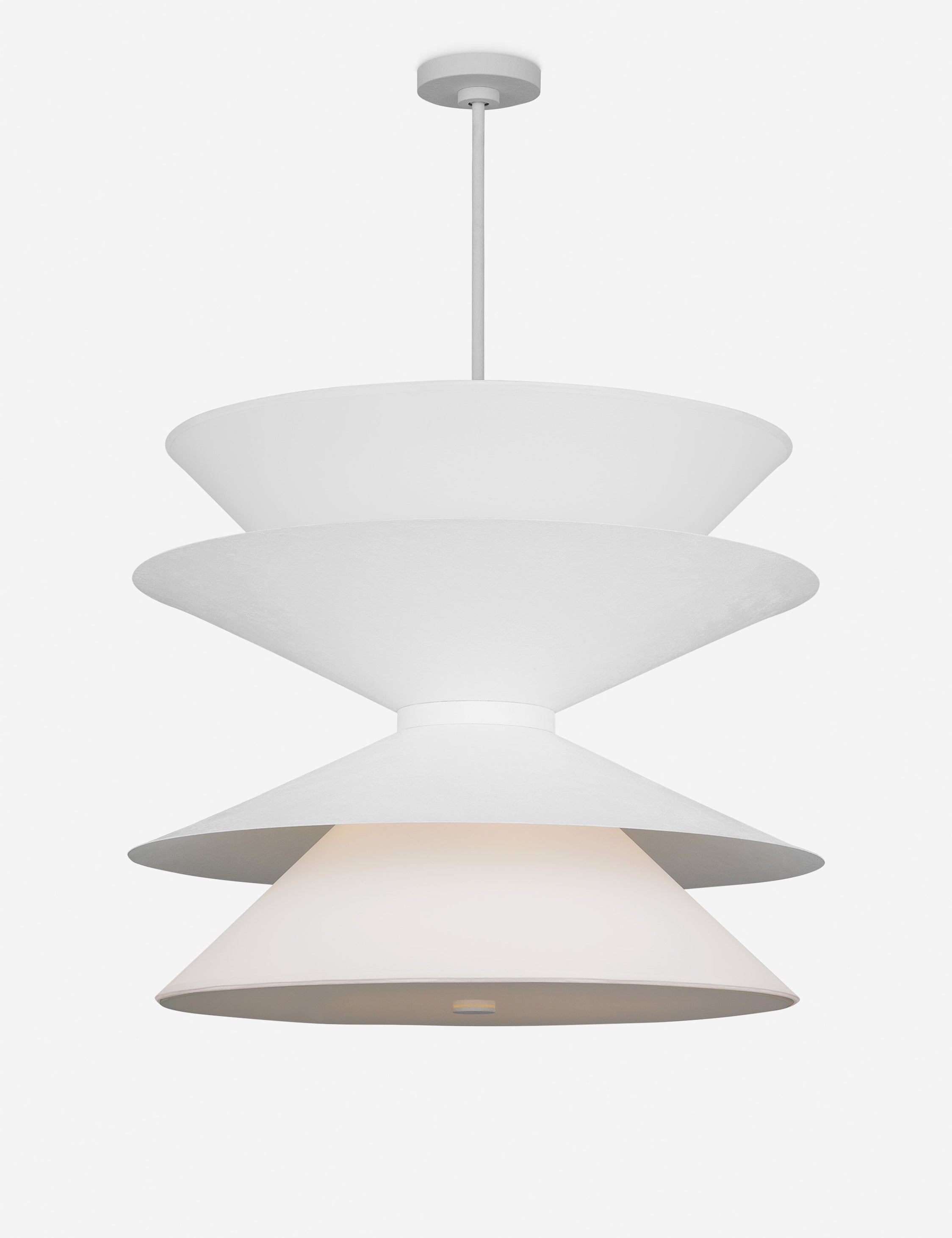 Chambord Pendant Light by Christiane Lemieux - Elegant French-Inspired Glass Ceiling Light Fixture for Dining Room, Kitchen Island & Bedroom Lighting