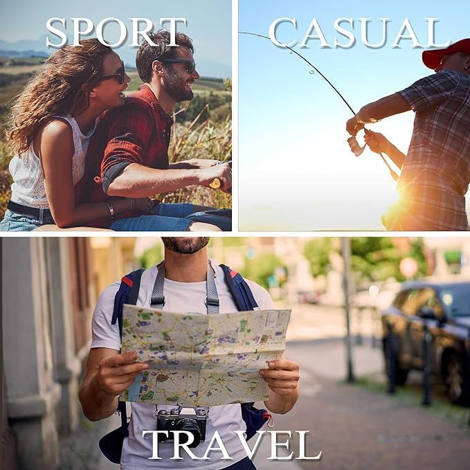 Best Hiking & Travel Money Belt - Secure RFID Blocking Waist Pouch for Cash, Passport & Cards - Perfect for Outdoor Adventures, Airports & Daily Commute