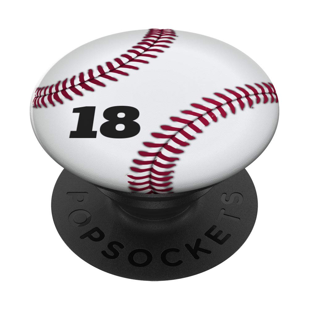 Custom Baseball Jersey Number 18 - Personalized Player & Fan Gift for Sports Enthusiasts | Perfect for Games, Team Events & Fan Apparel