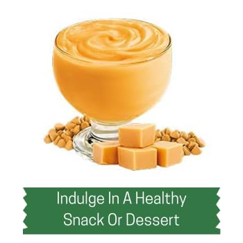 Simple Mixes Natural Instant Pudding Mix - Healthy Salted Caramel Snack, Dye-Free, Fat-Free, Gluten-Free, Kosher Certified (6 Pack) | Perfect for Quick Desserts, Lunch Box Treats & Family Gatherings