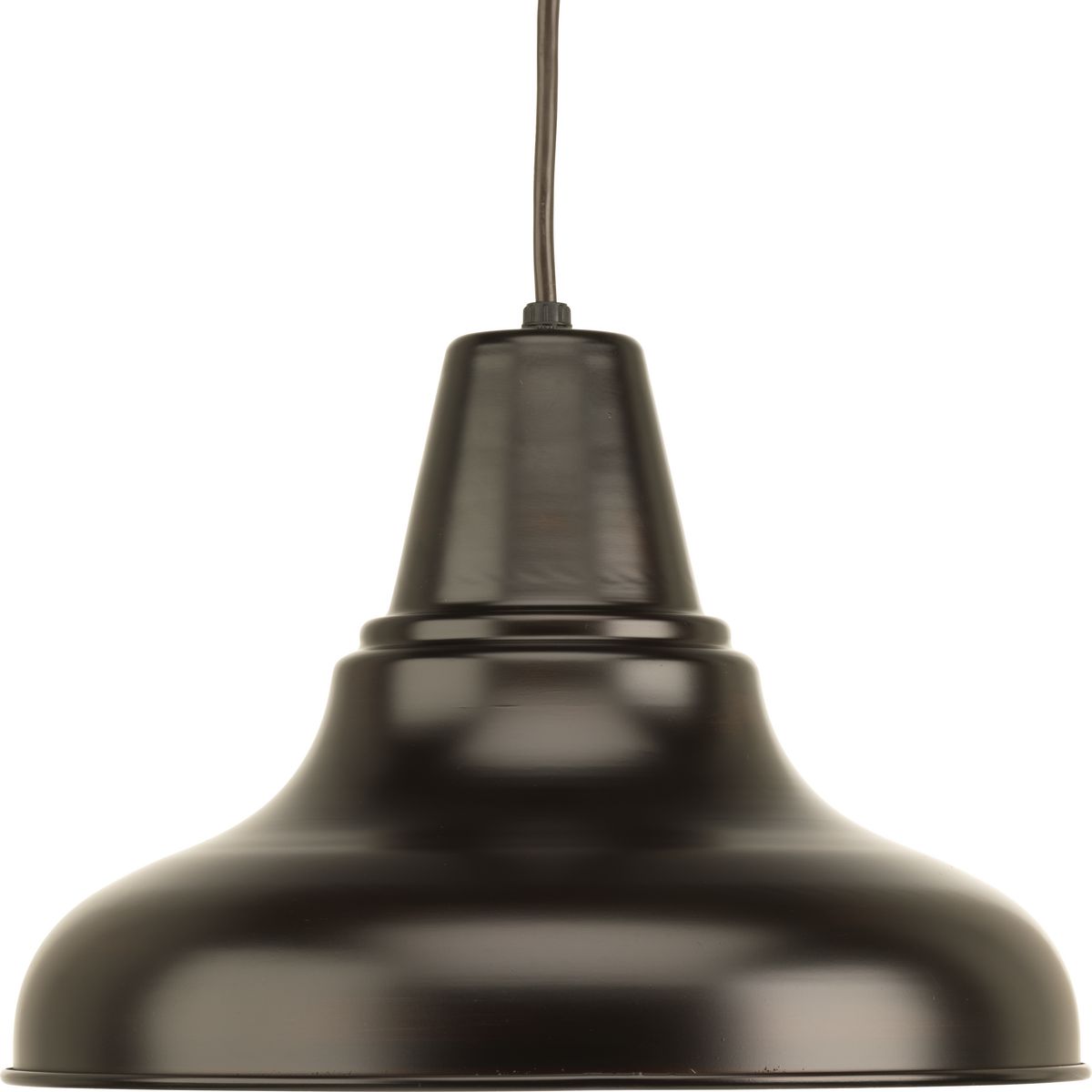 District Collection One Light Large Hanging Lantern - Vintage Industrial Pendant Light for Dining Room, Kitchen Island, Entryway & Patio Decor