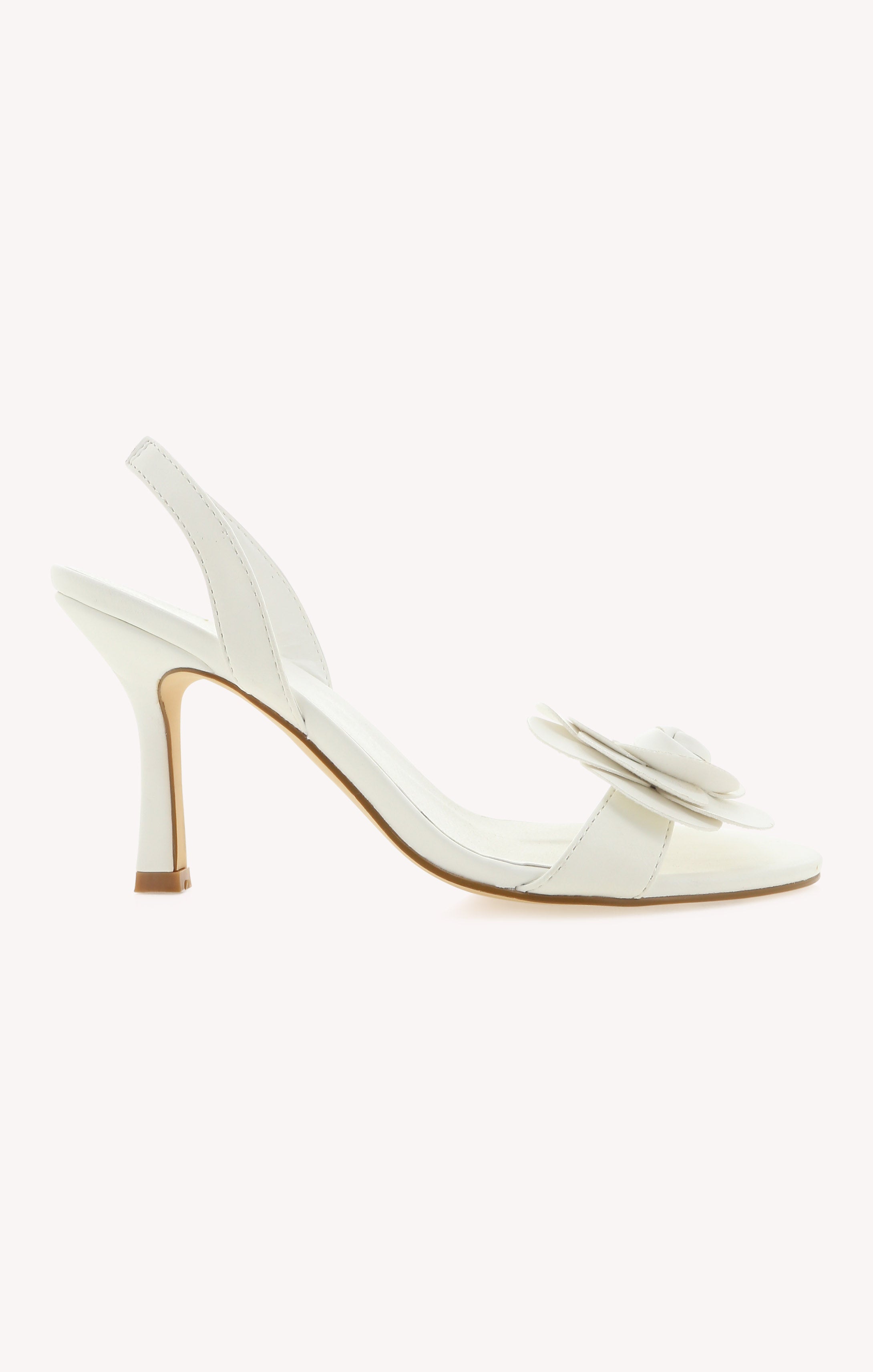 Billini Valko Rose Heel - Women's White High Heel Sandals for Weddings, Parties & Special Occasions