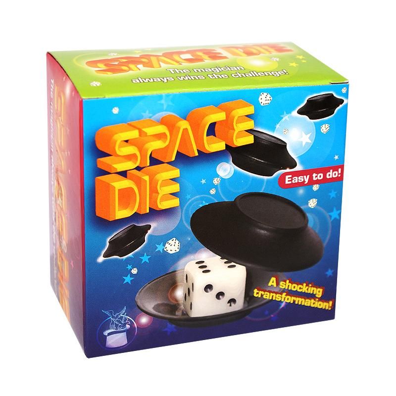 Space Dice - Magic Trick Growing Dice Set for Kids & Adults - Perfect for Magic Shows, Party Games & STEM Learning