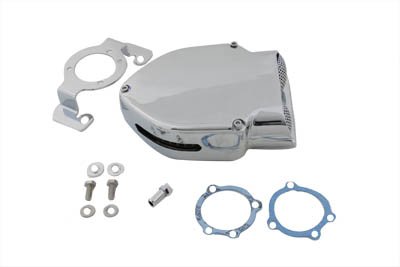 V-Twin 34-0586 V-Charger Air Cleaner Kit for Harley Davidson Motorcycles - High Performance Air Intake System for Improved Engine Power & Fuel Efficiency - Perfect for Street Riding & Custom Bike Builds