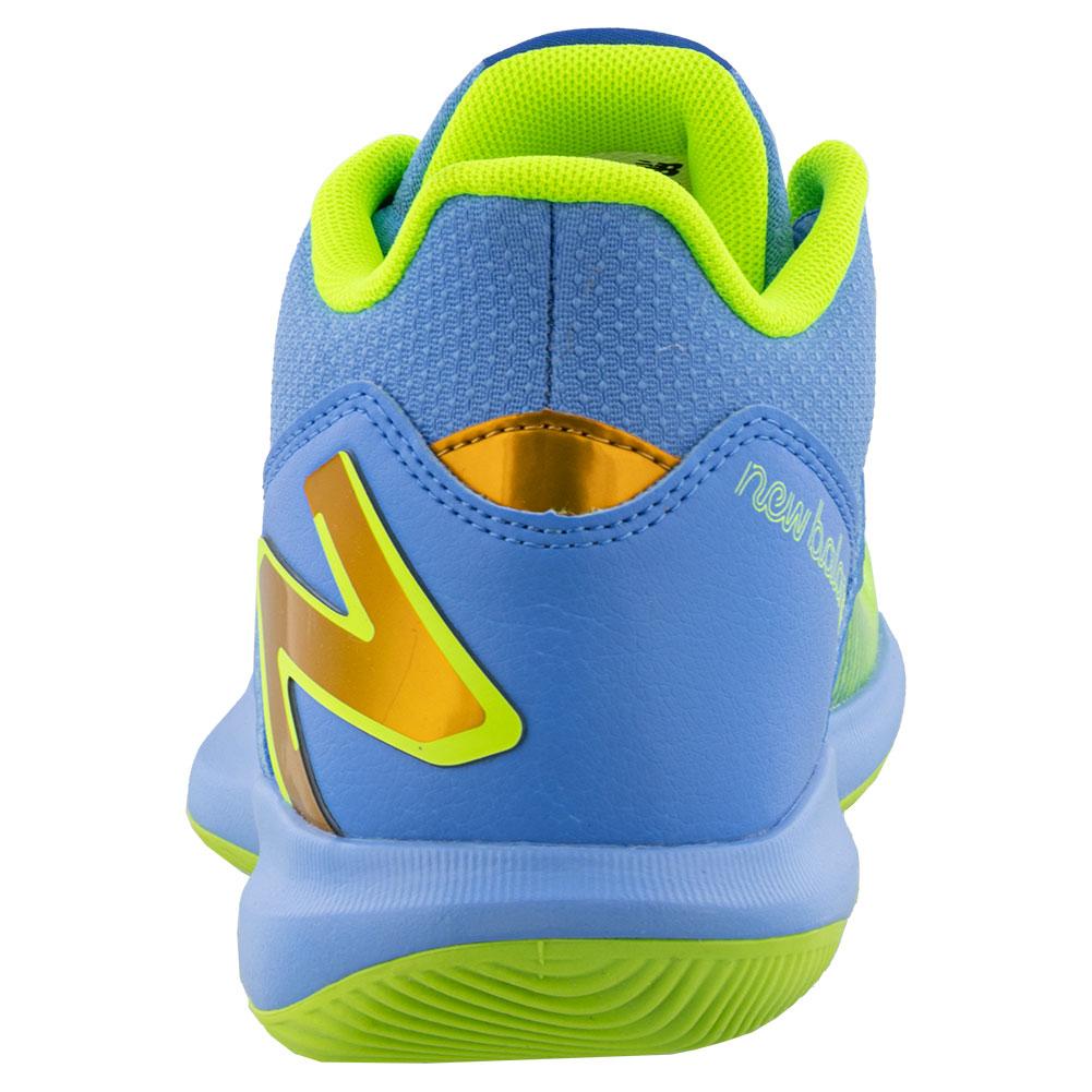 Coco CG1 Junior Tennis Shoes for Girls - Blue & Green Athletic Sneakers for Court & Casual Wear