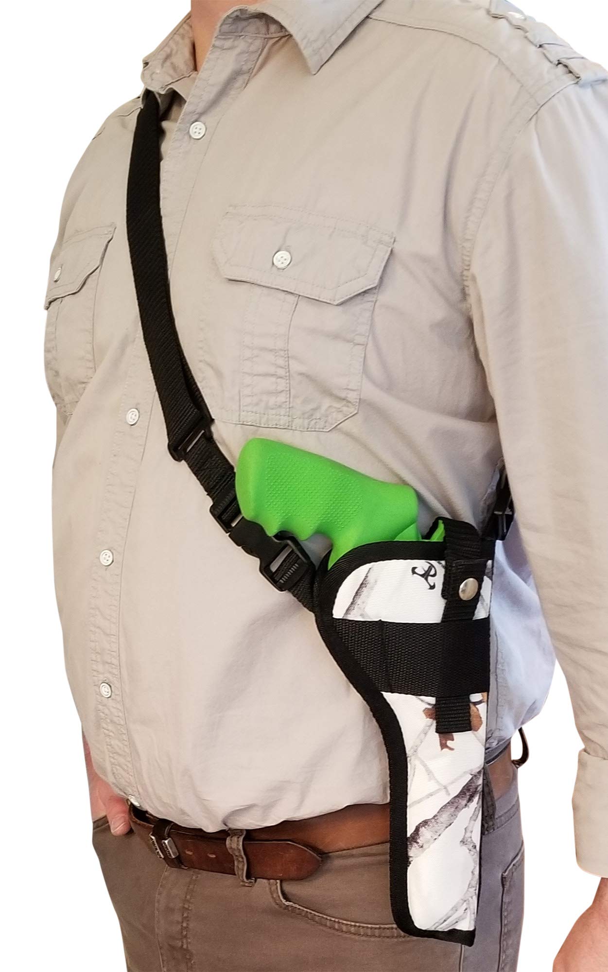 Best Chest & Shoulder Gun Holster for Ruger GP100 Revolvers (3