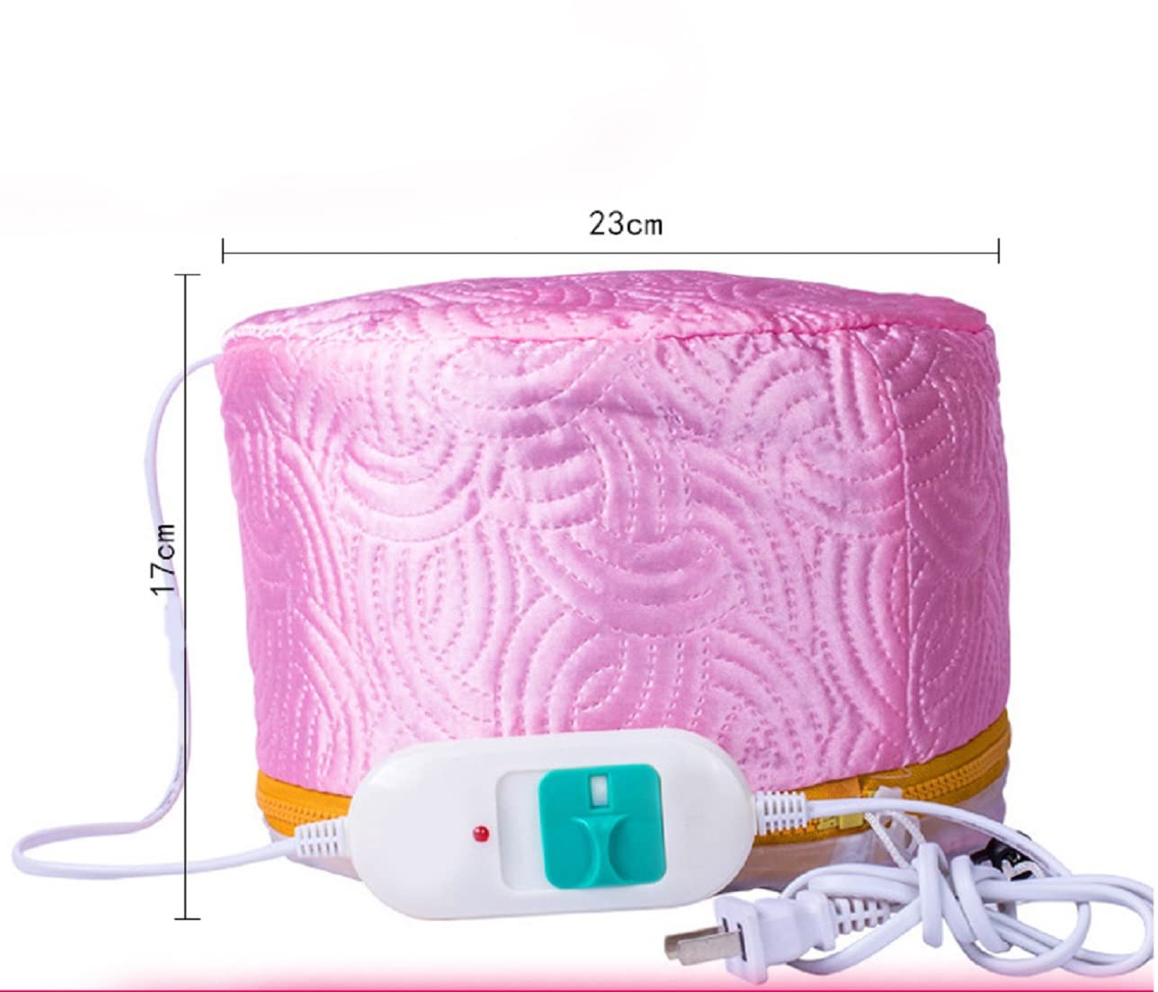ZUNBELLA Thermal Hair Spa Cap with Steamer - Deep Conditioning Heating Cap for Hair Treatment & Nourishment - Professional Hair Care for Women - Perfect for At-Home Salon & Spa (Black, Model N-98) - Ideal for Deep Conditioning, Scalp Massage & Relaxation