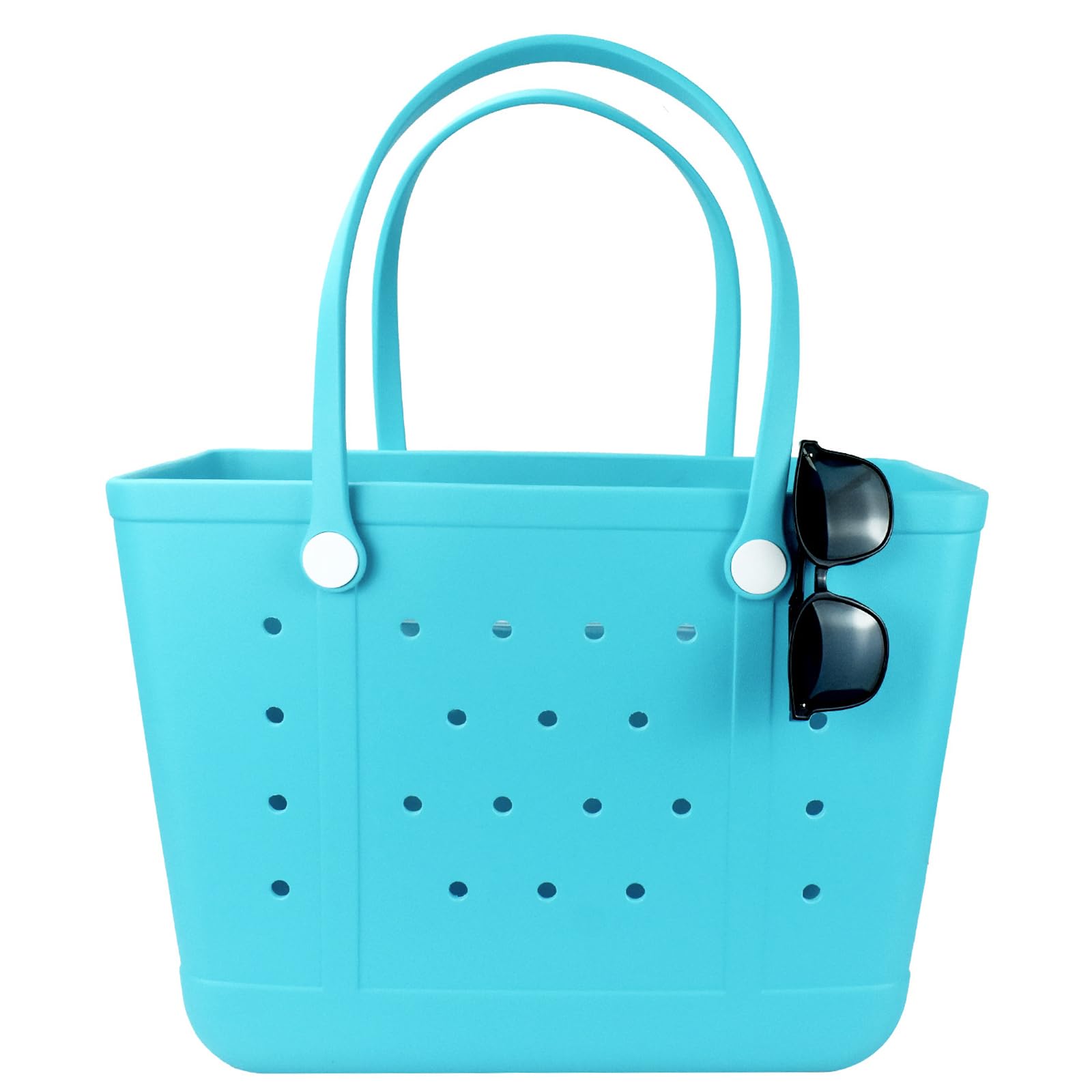 Waterproof & Sandproof Extra Large EVA Beach Tote Bag for Women - Lightweight Boat Bag for Swimming, Pool, Travel & Outdoor Activities