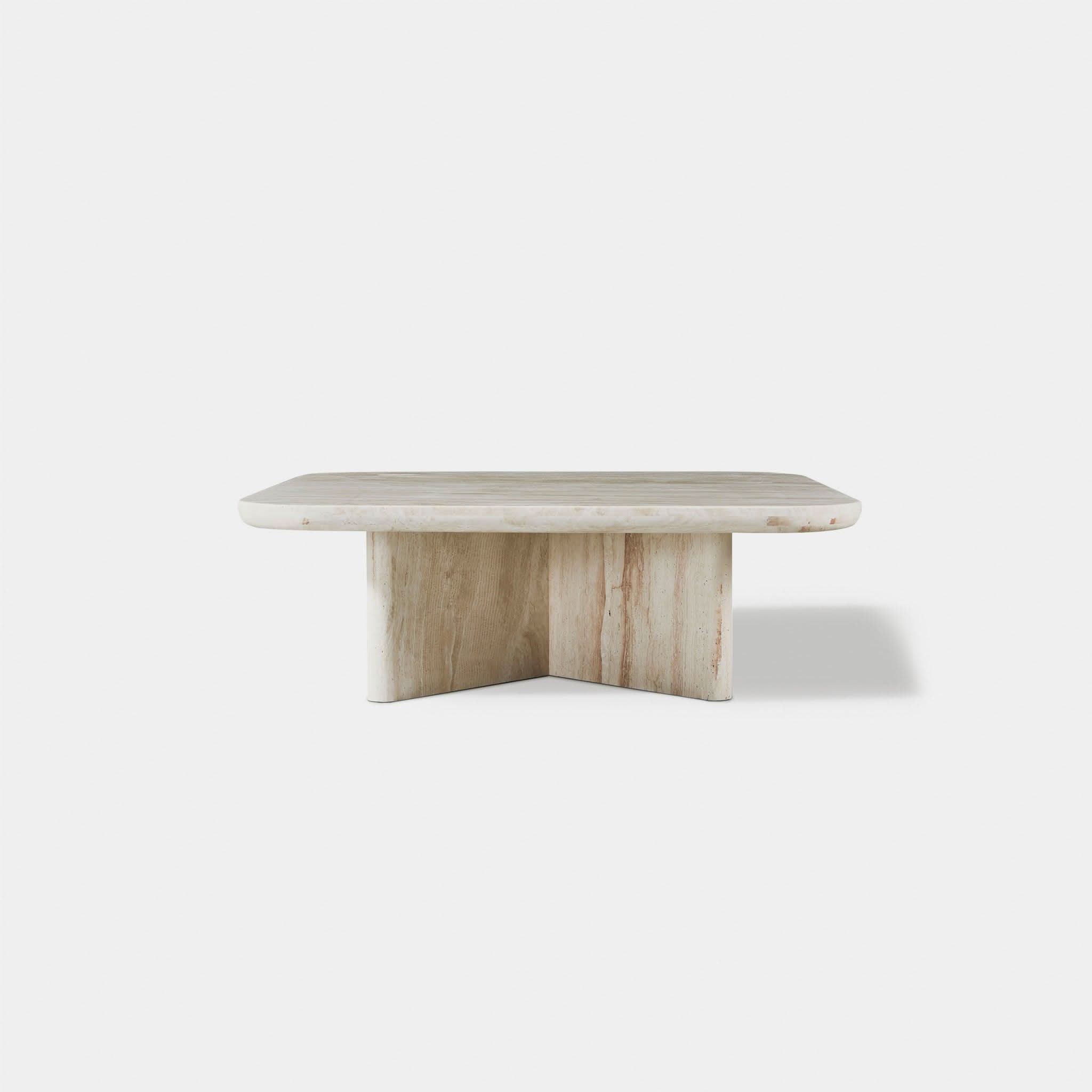Ford Square Coffee Table - Modern Living Room Centerpiece for Home Decor, Coffee Table with Storage, Sturdy and Stylish - Perfect for Family Gatherings, TV Nights, and Hosting Guests
