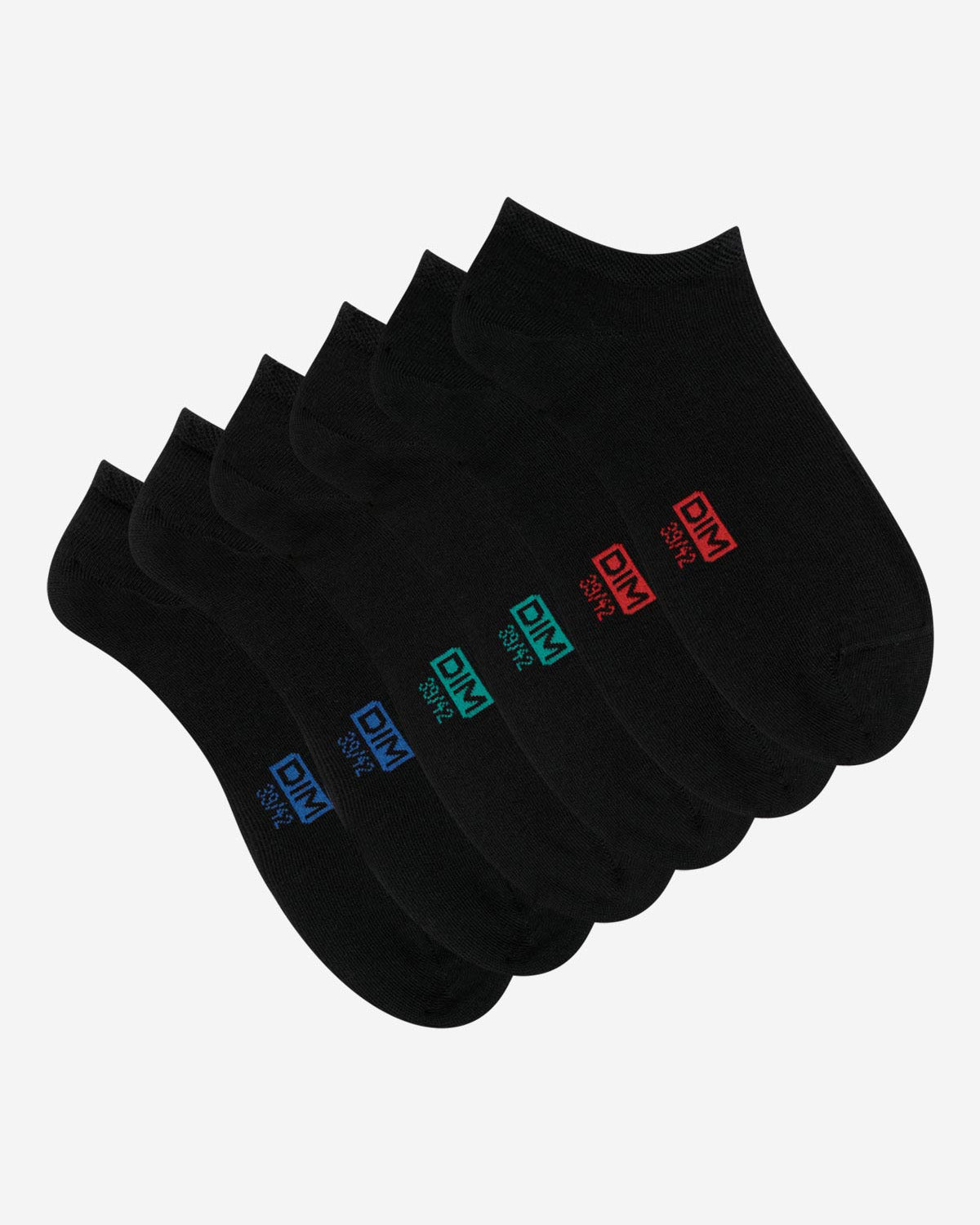3 Pairs of Black No-Show Socks for Men - Invisible Low-Cut Ankle Socks - Perfect for Dress Shoes, Sneakers & Casual Wear