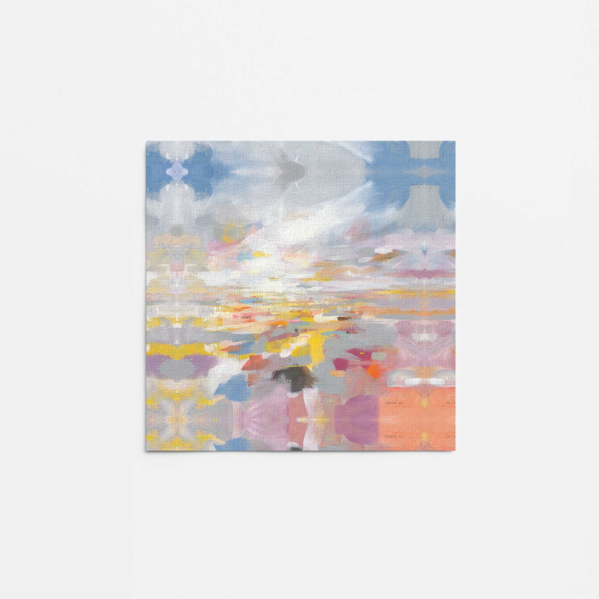 Dreamy Evening Abstract Canvas Wall Art - Modern Home Decor for Living Room, Bedroom & Office