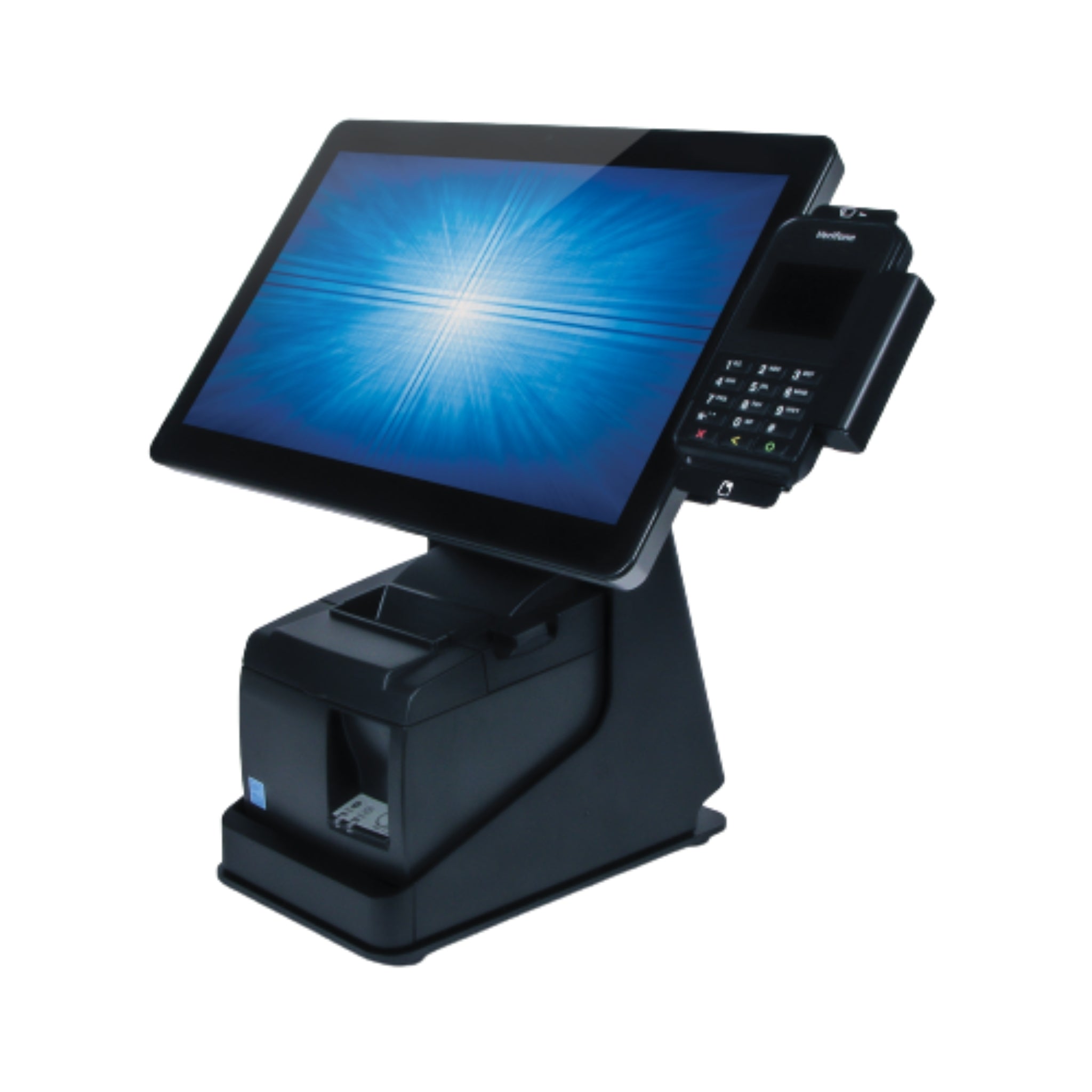 Elo Wallaby POS Stand with Flip Capability - Durable Countertop Mount for Retail & Restaurant Use - Secure Tablet Holder for iPad, Android Devices - Perfect for Cash Wrap, Drive-Thru & Customer Checkout Stations