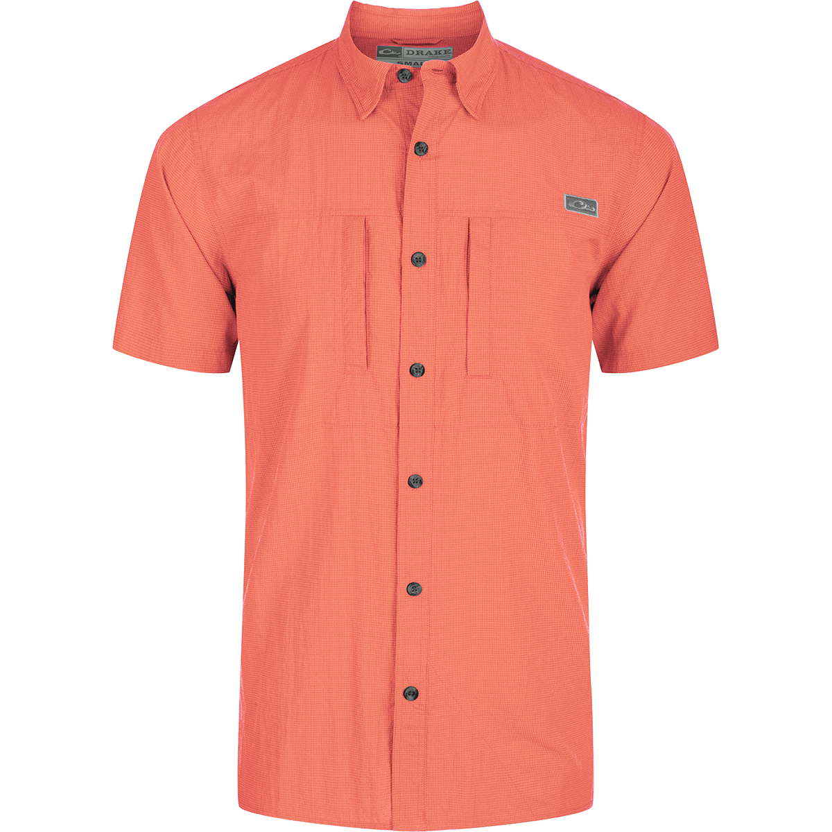 Classic Seersucker Mini-Check Button Down Short Sleeve Shirt for Men - Breathable Summer Casual Wear for Beach, Office & Outdoor Activities