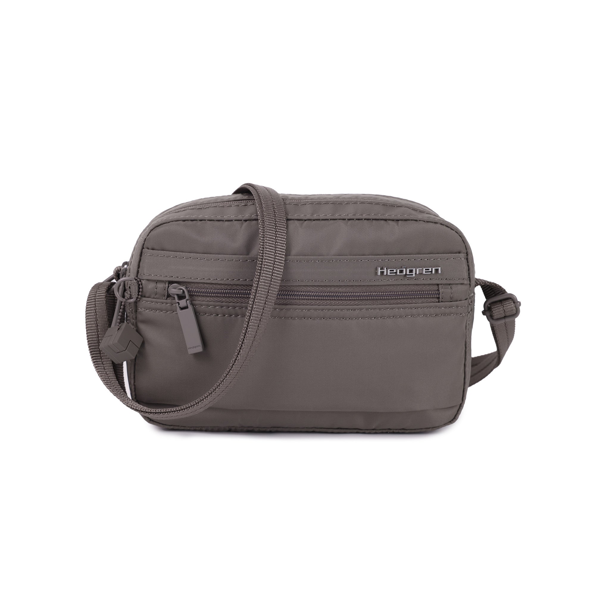 Hedgren Maia Small Crossover RFID Bag with 2 Compartments in Sepia - Perfect for Travel, Work & Everyday Use