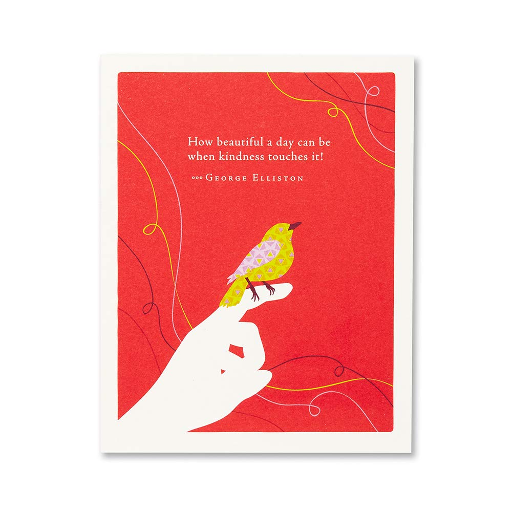 Compendium Positively Green 4-Pack Thank You Cards - Eco-Friendly Greeting Cards for Expressing Gratitude | Perfect for Holidays, Birthdays & Appreciation Gifts